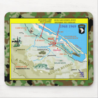 DELTA RAIDERS AO (Area of Operation) Mouse Mat