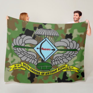 DELTA RAIDERS FLEECE BLANKET