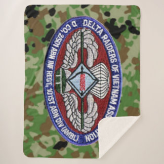 DELTA RAIDERS of VIETNAM ASSOCIATION (2) Sherpa Blanket