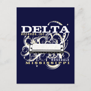 Delta Records Inc Postcard