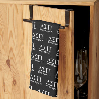 Delta Sigma Pi Classic Logo Tea Towel