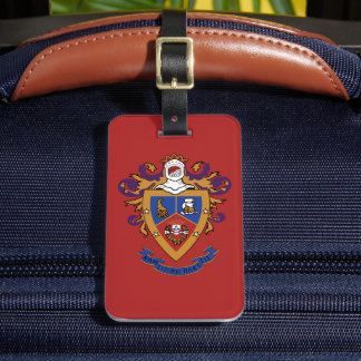 Delta Sigma Pi Official Crest Luggage Tag