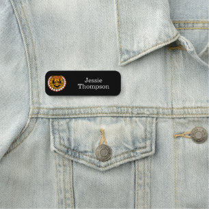 Delta Sigma Pi Skull Badge
