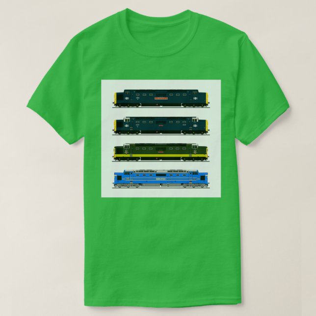 DELTIC LOCOMOTIVES T-Shirt (Design Front)