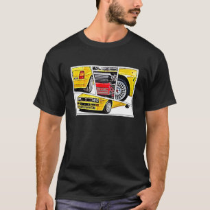 Deltone Evoluzione Speed Car Turbo Rally Mechanic T-Shirt