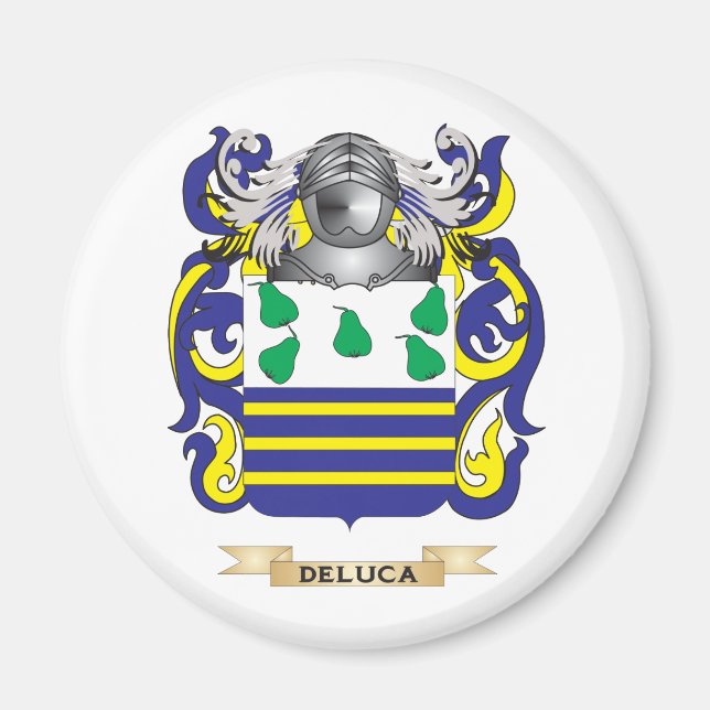 DeLuca Coat of Arms Magnet (Front)