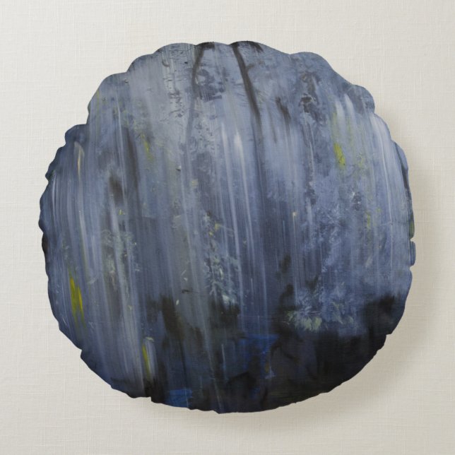 Deluge 2014 round cushion (Front)