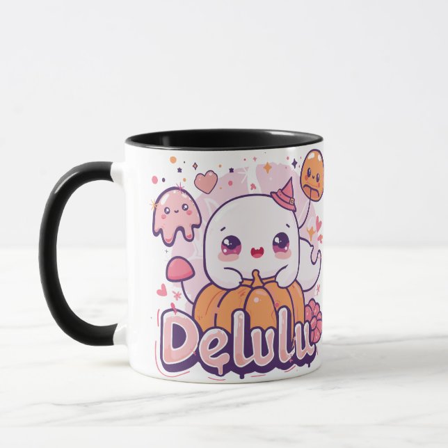 Delulu  | ExDesigner | Halloween Mug (Left)