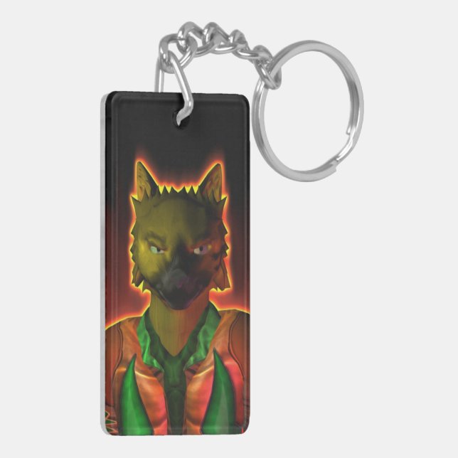 Delura Keychain: Dodger Key Ring (Back Left)