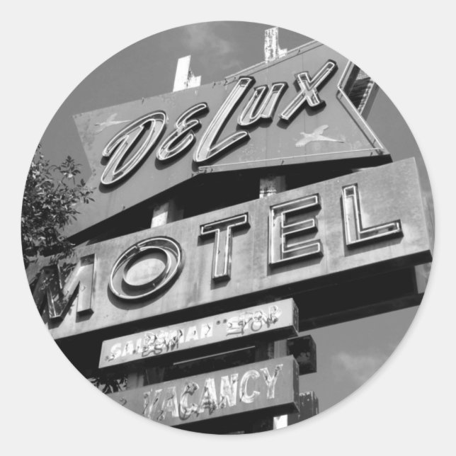 Delux Motel Stickers (Front)