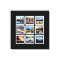 Deluxe 9 Photograph Grid Collage
