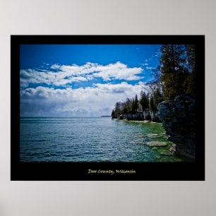 Deluxe Door County Poster