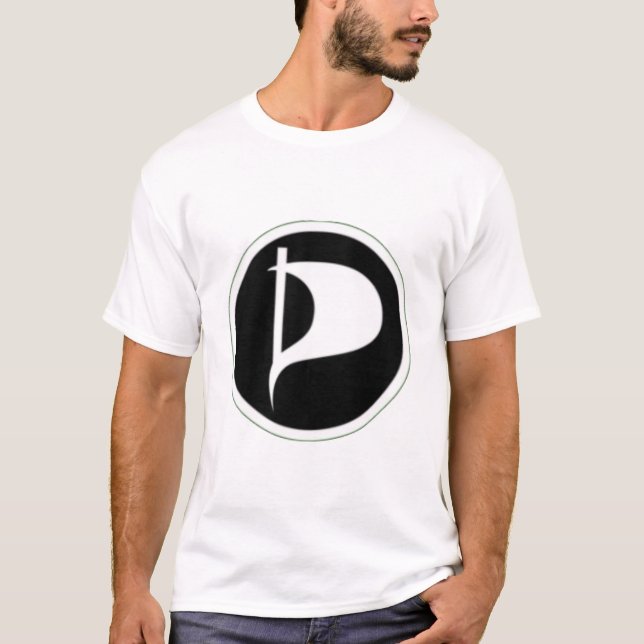 Deluxe Pirate Party Logo(see description) T-Shirt (Front)