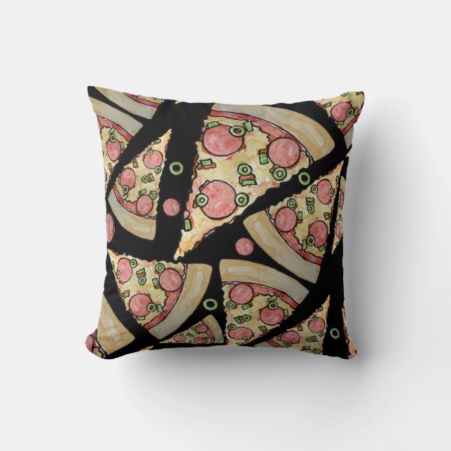Deluxe Pizza party Cushion (Front)