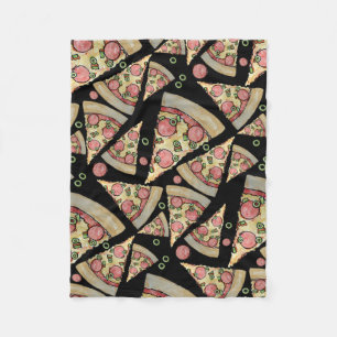 Deluxe Pizza Party Fleece Blanket