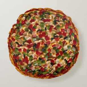 Deluxe Pizza Round Cushion