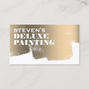 Deluxe style painter business card