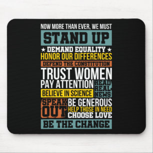Demand Equality Defend The Constitution Believe In Mouse Mat