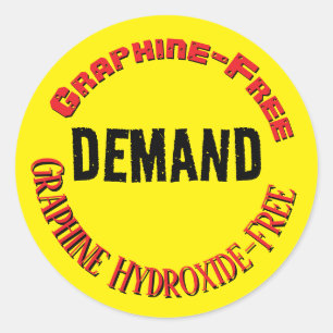 Demand No Graphine by RoseWrites Sticker