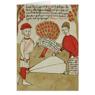 Demarcation of land, from 'Traite d'Arpentage'