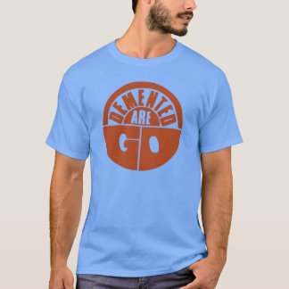 Demented Are Go band screen printed retro T-Shirt