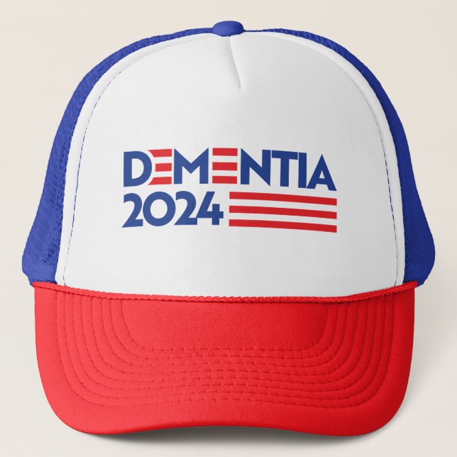 Dementia 2024 trucker hat (Front)