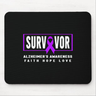 Dementia Awareness - Purple Heimerheimer’s Survivo Mouse Mat