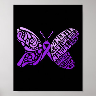 Dementia Doesnt Come With A Manual Heimers Awarene Poster
