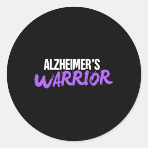 Dementia Heimer Disease Awareness 2 Classic Round Sticker
