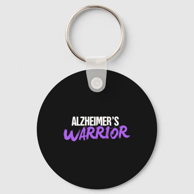 Dementia Heimer Disease Awareness 2  Key Ring (Front)