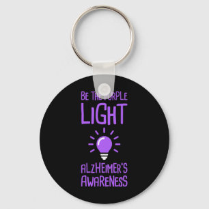 Dementia Heimer Disease Awareness 6 Key Ring