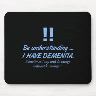 Dementia Heimer Warrior Patients Brain Disorder Vi Mouse Mat