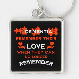 Dementia Hope For A Cure Key Ring