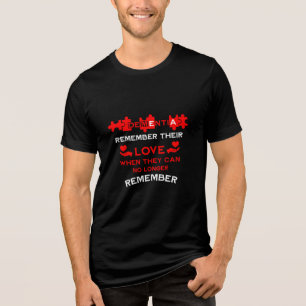 Dementia Hope For A Cure Tri-Blend Shirt