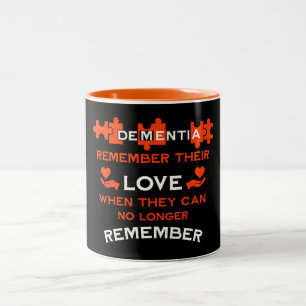 Dementia Hope For A Cure Two-Tone Coffee Mug
