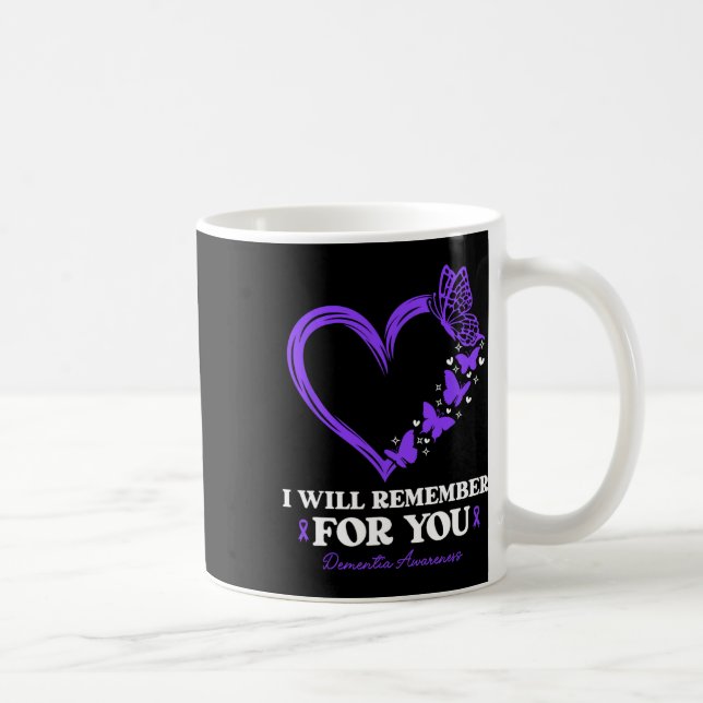 Dementia I Will Remember For You Heimerheimer  Coffee Mug (Right)