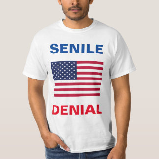 Dementia Joe Biden "Senile Denial"  mens T shirt