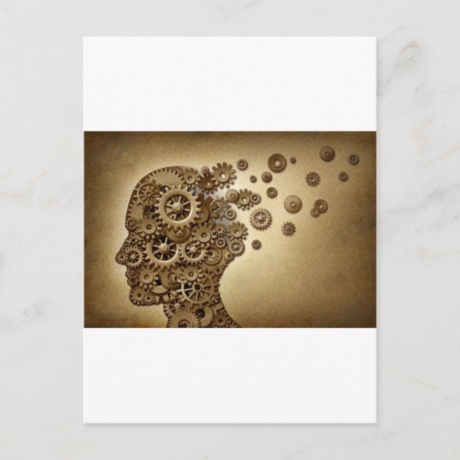Dementisa-Brain-Problem Postcard (Front)