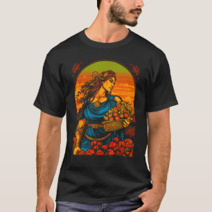 Demeter Greek Mythology Goddess Harvester T-Shirt