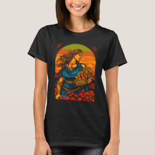 Demeter Greek Mythology Goddess Harvester T-Shirt