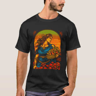 Demeter Greek Mythology Goddess Harvester T-Shirt