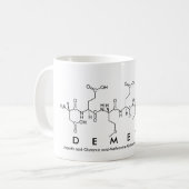 Demetra peptide name mug (Front Left)