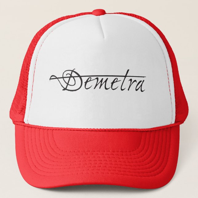 Demetra Trucker Hat (Front)
