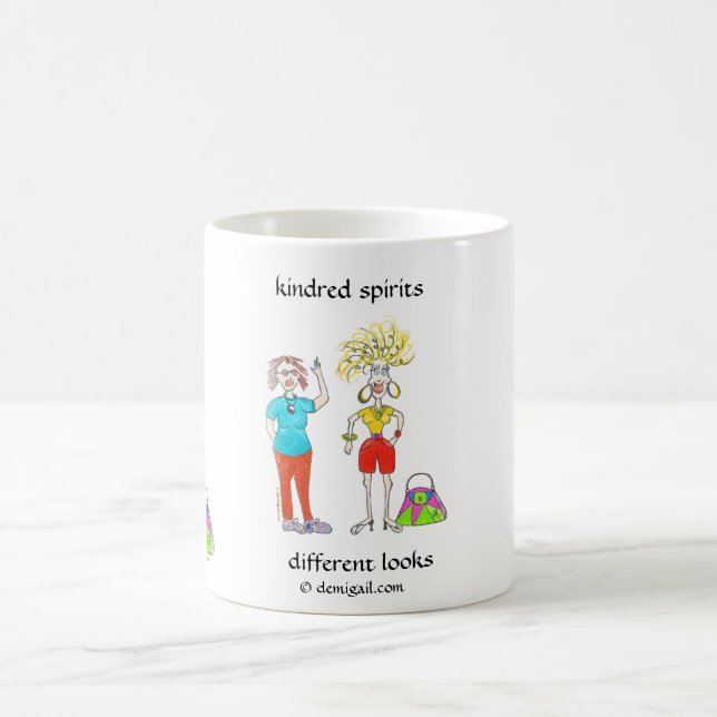 demi_alone_Paint, demi_betty_alone_Paint, demi_... Coffee Mug (Center)