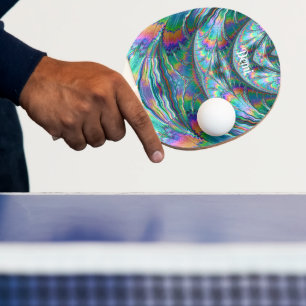 DEMI ~ PASTELS ~ Original Fractal ~ Ping Pong ~ Paddle