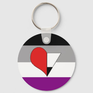 Demi pride key ring