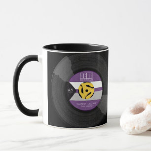 Demi Records Demisexual Pride Vinyl LGBTQ Mug