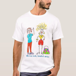 demi_W_betty_Paint, different look, kindred spi... T-Shirt