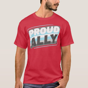 Demiboy Demisexual Proud Ally LGBT Demiboy Flag T-Shirt