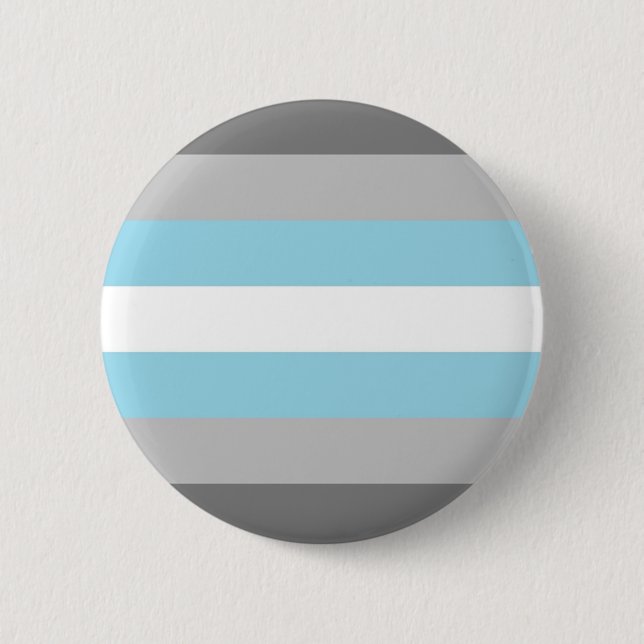 DemiBoy Flag 6 Cm Round Badge (Front)